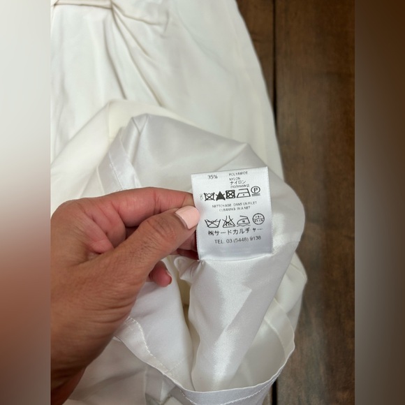 Givency White Slim Fitting Dress XS - Picture 8 of 11